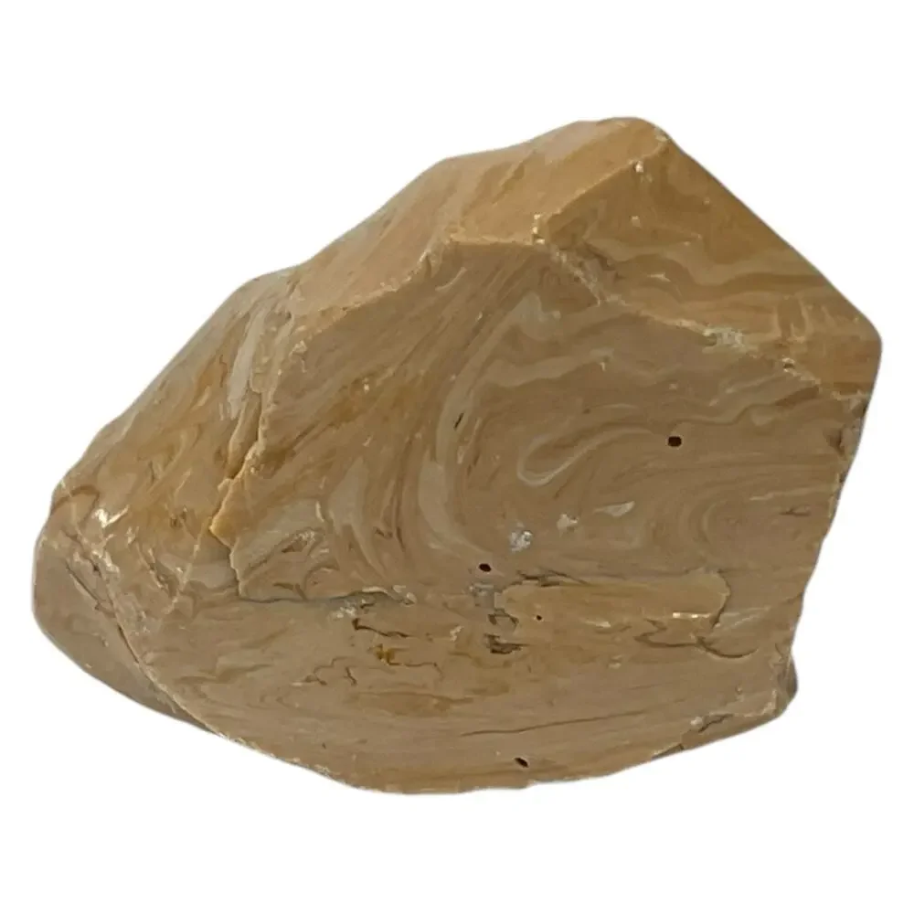Carmel Chocolate Cream Swirled Art Glass Cullet‎ Slag Glass #5XL230